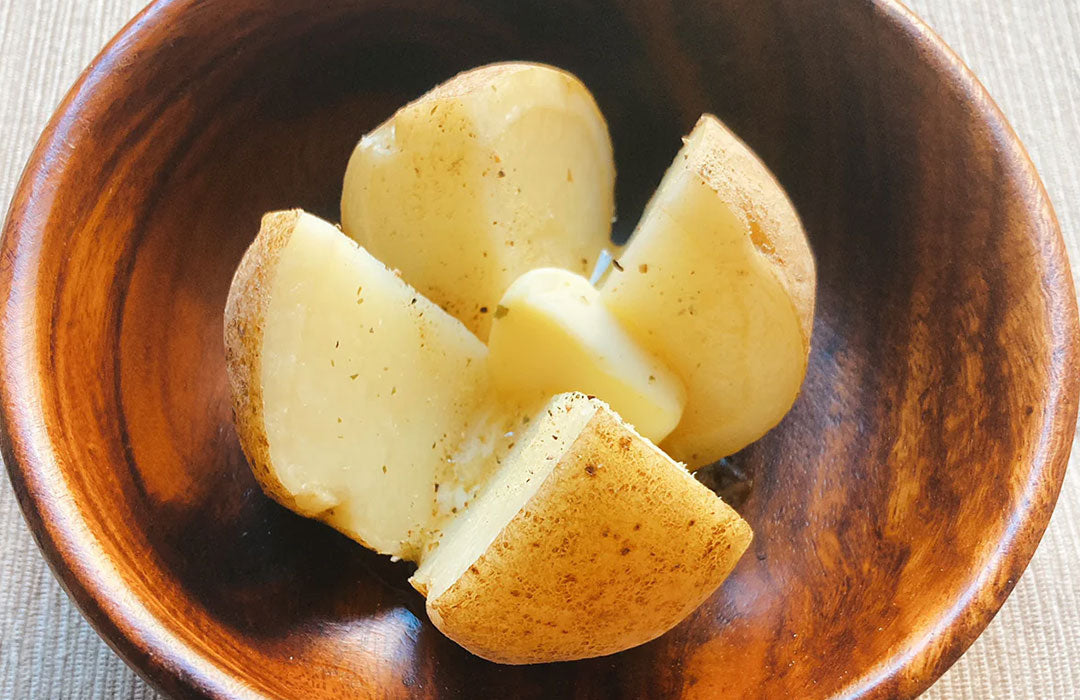 スタッシャーでシンプルじゃがバター