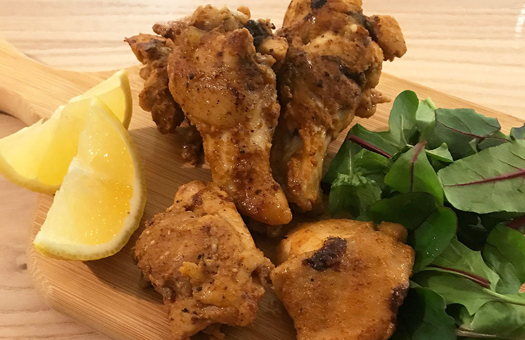 手を汚さず作れるタンドリーチキン