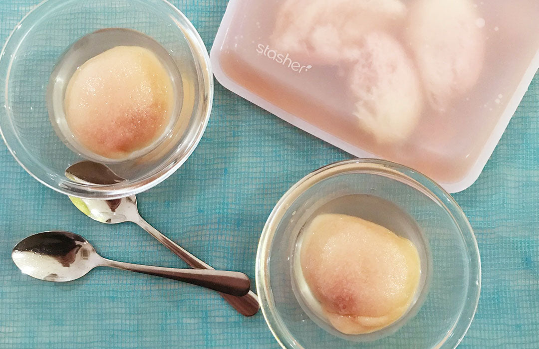 夏にピッタリのデザート♪桃のコンポート