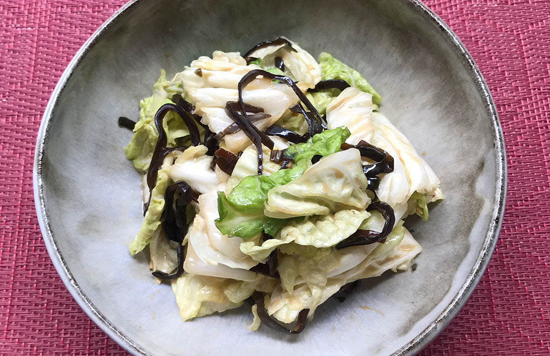 スタッシャーでふるだけ!白菜のお手軽サラダ