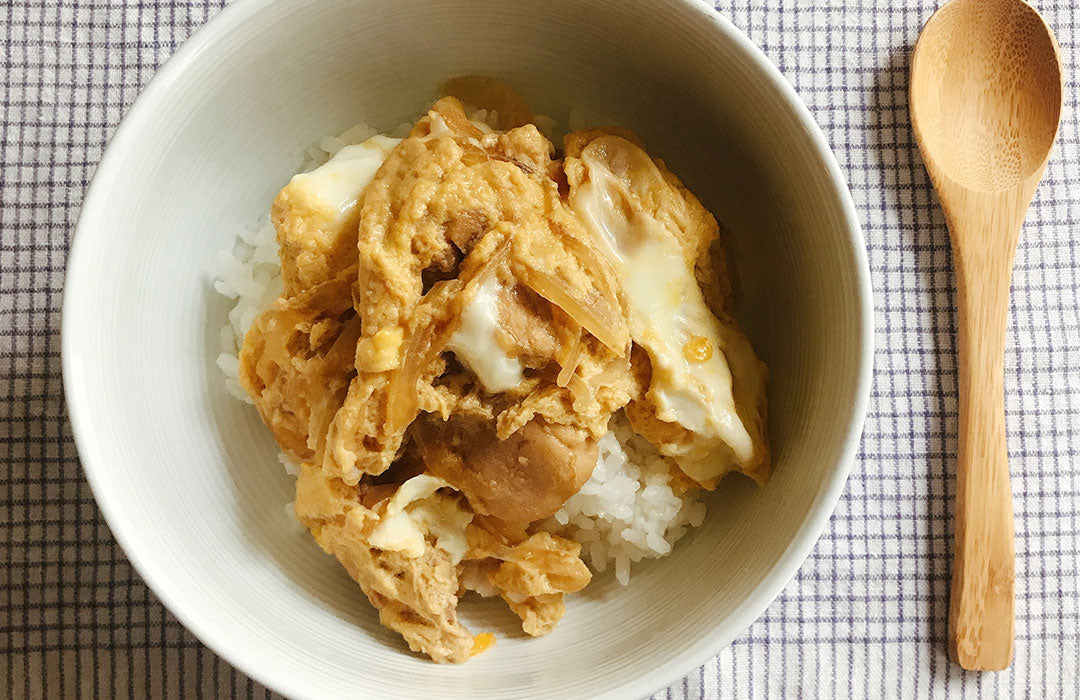 レンジで簡単★ふわとろ親子丼