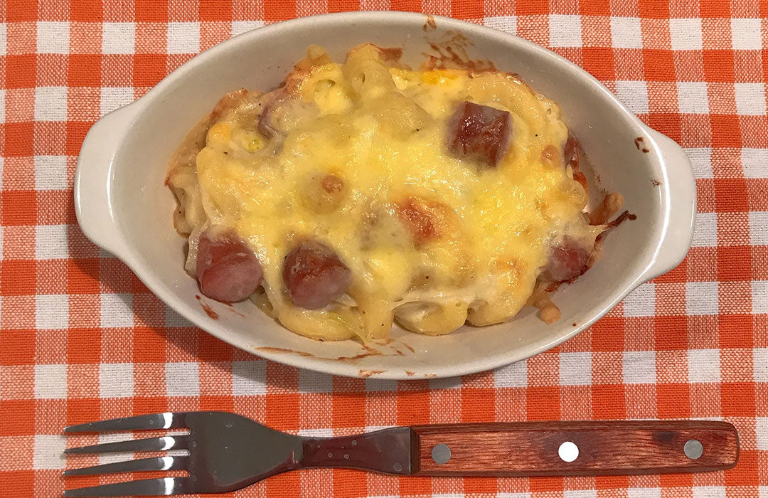 スタッシャーで作るマカロニグラタン