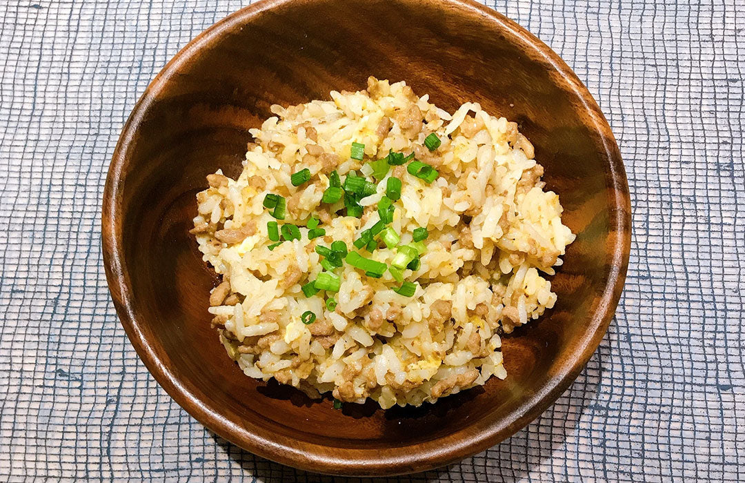 残りご飯で作る!レンチンチャーハン