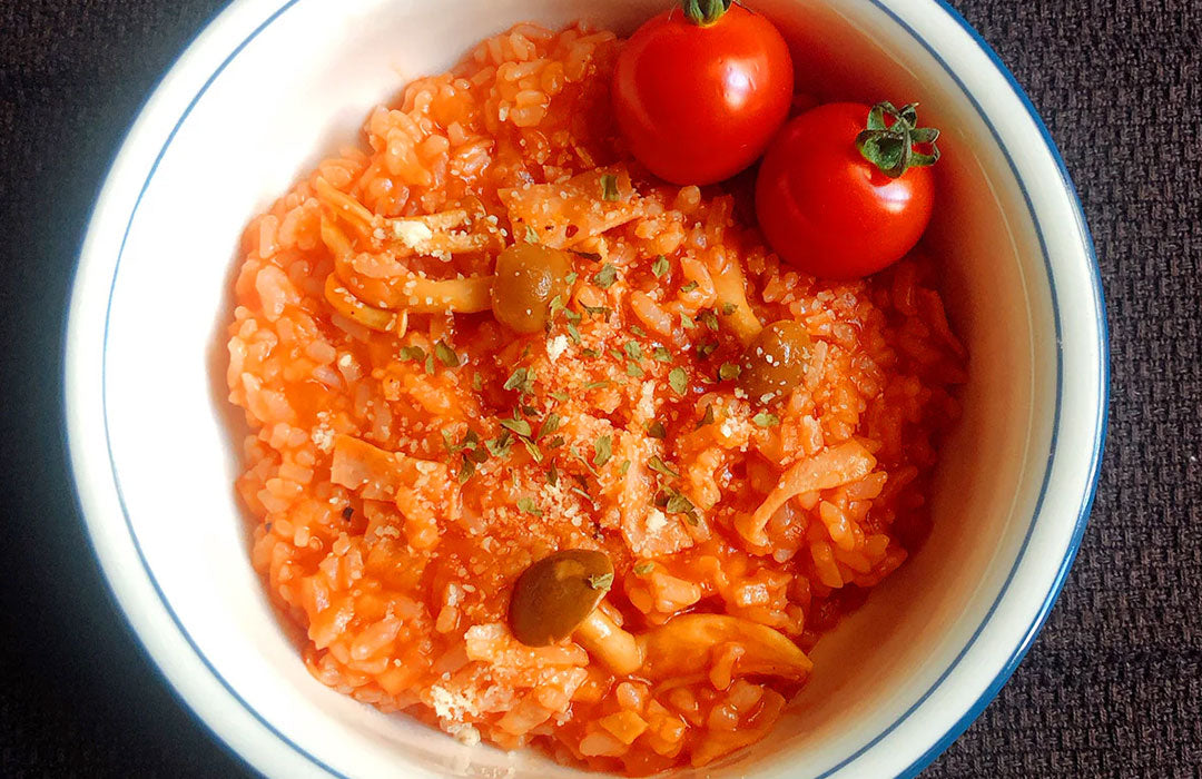 スタッシャーで作るトマトリゾット