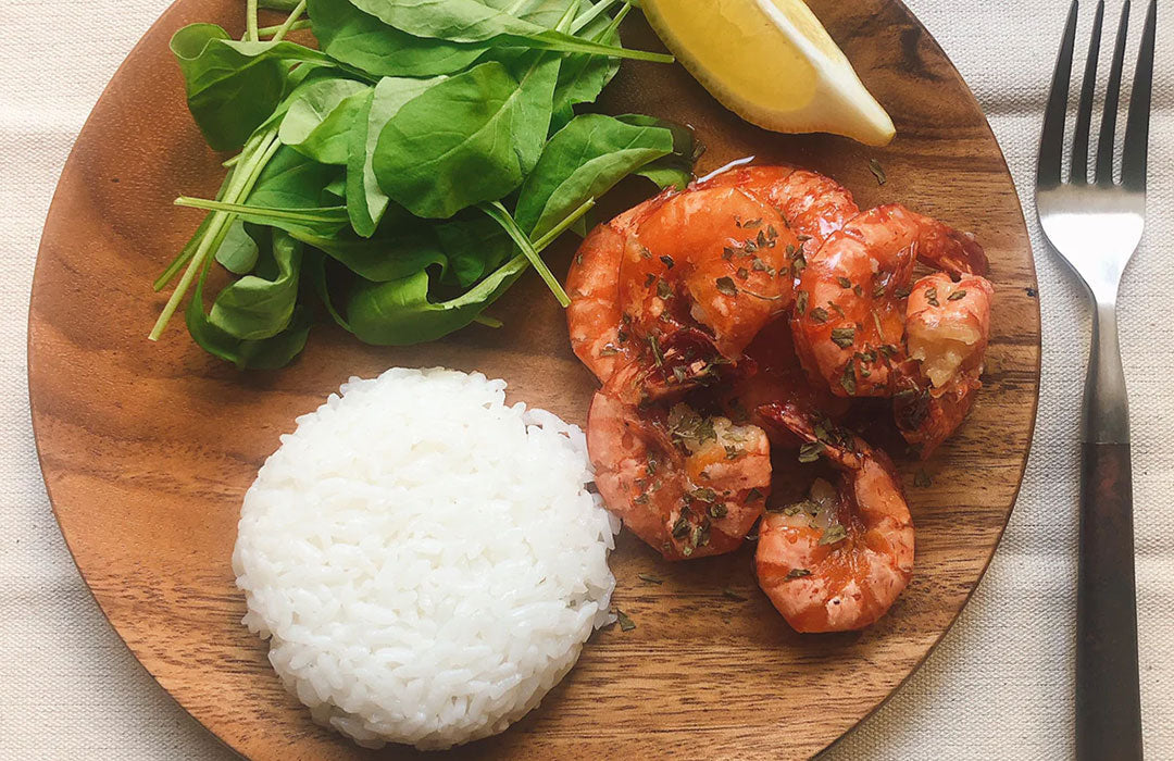 ハワイ風ガーリックシュリンプ