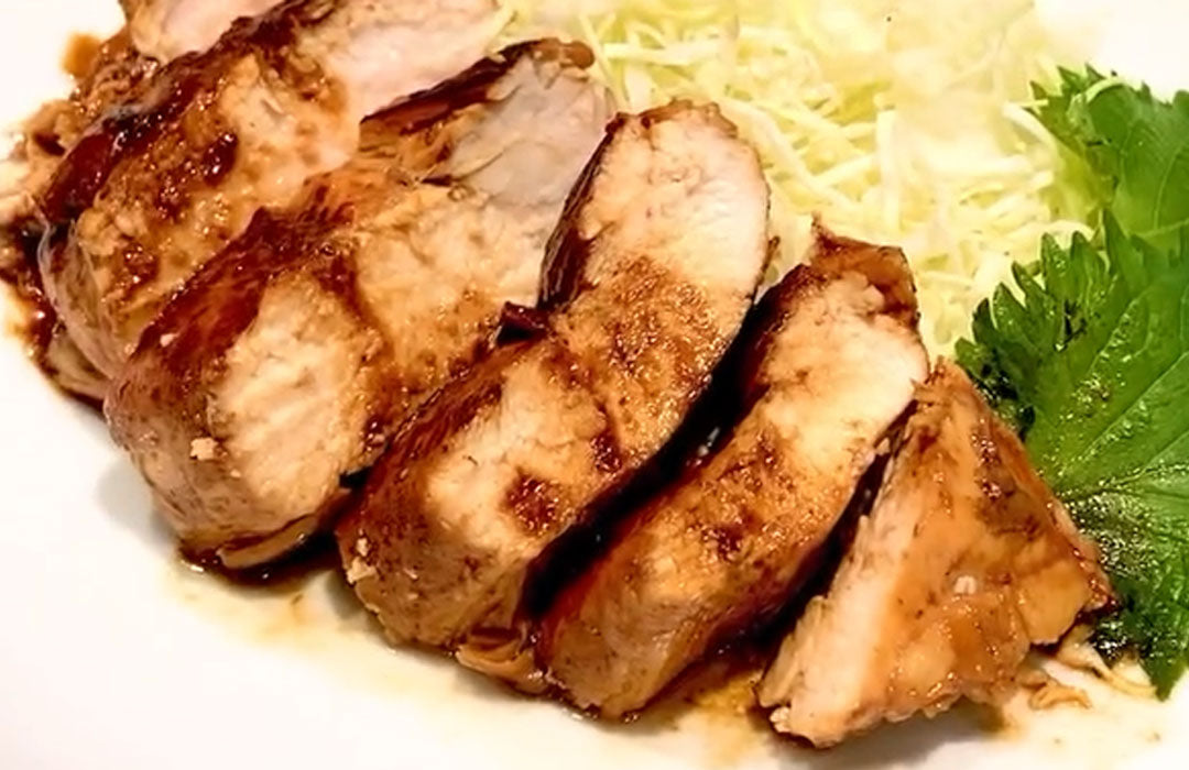 漬けて焼くだけ!鶏むね肉照り焼き