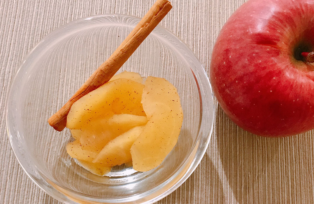 ほっこりデザート♪ホットリンゴ