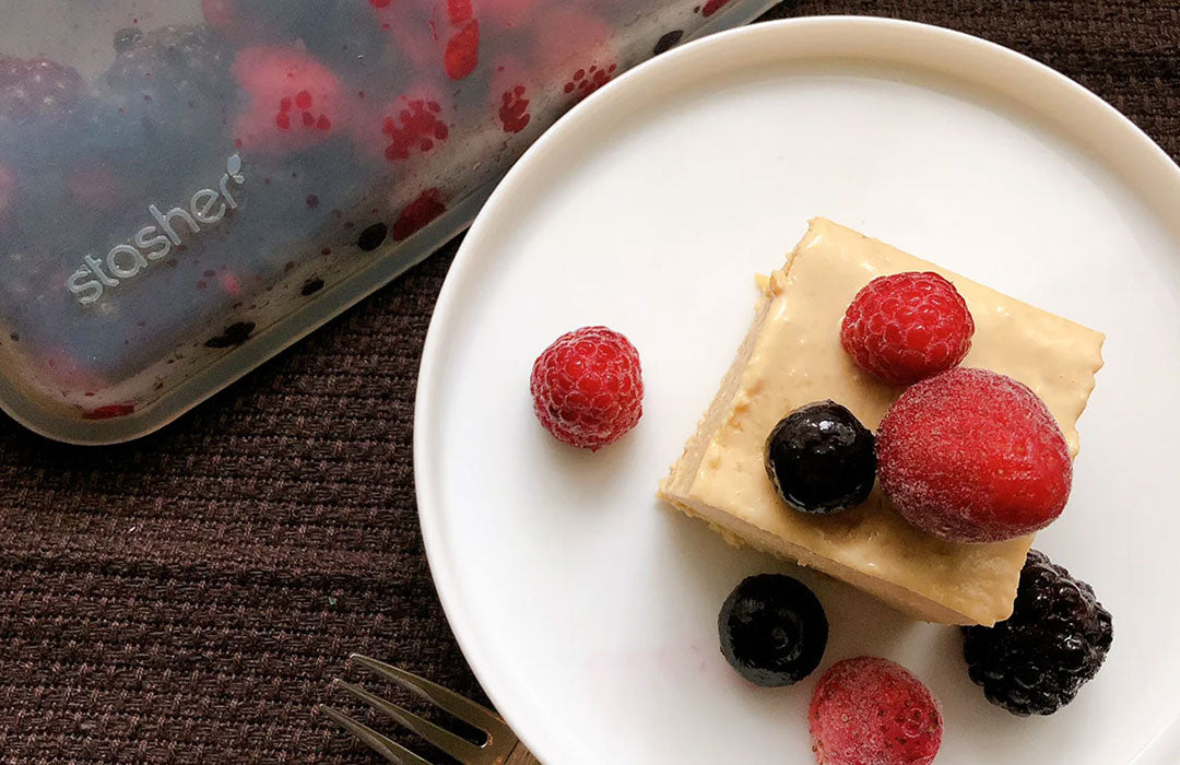 レンジで作るチーズケーキ