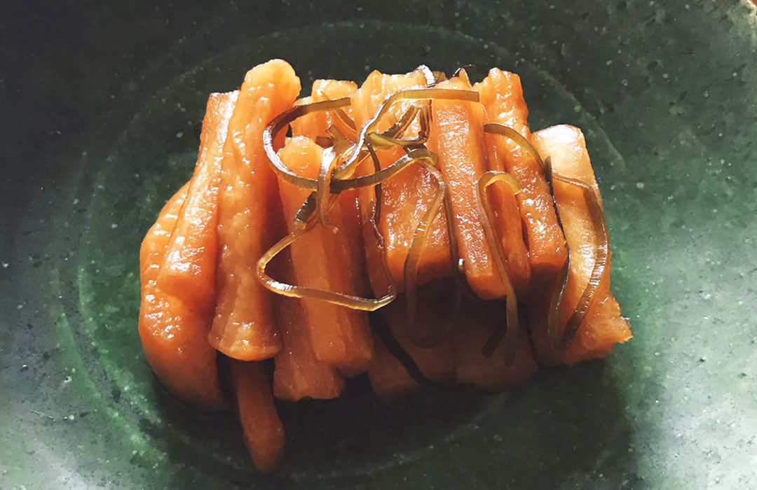 大根の甘酢醤油漬け