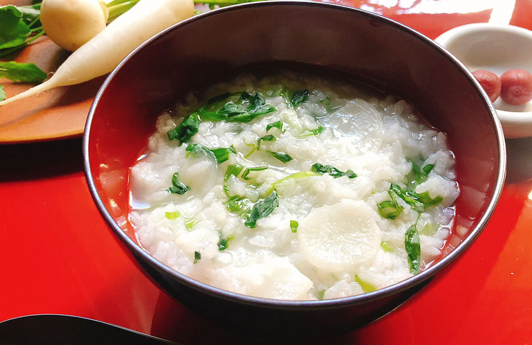 スタッシャーで作る七草粥