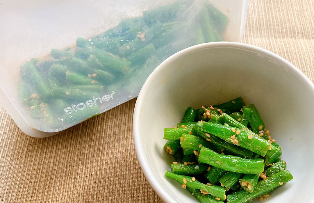 いんげんの胡麻和え