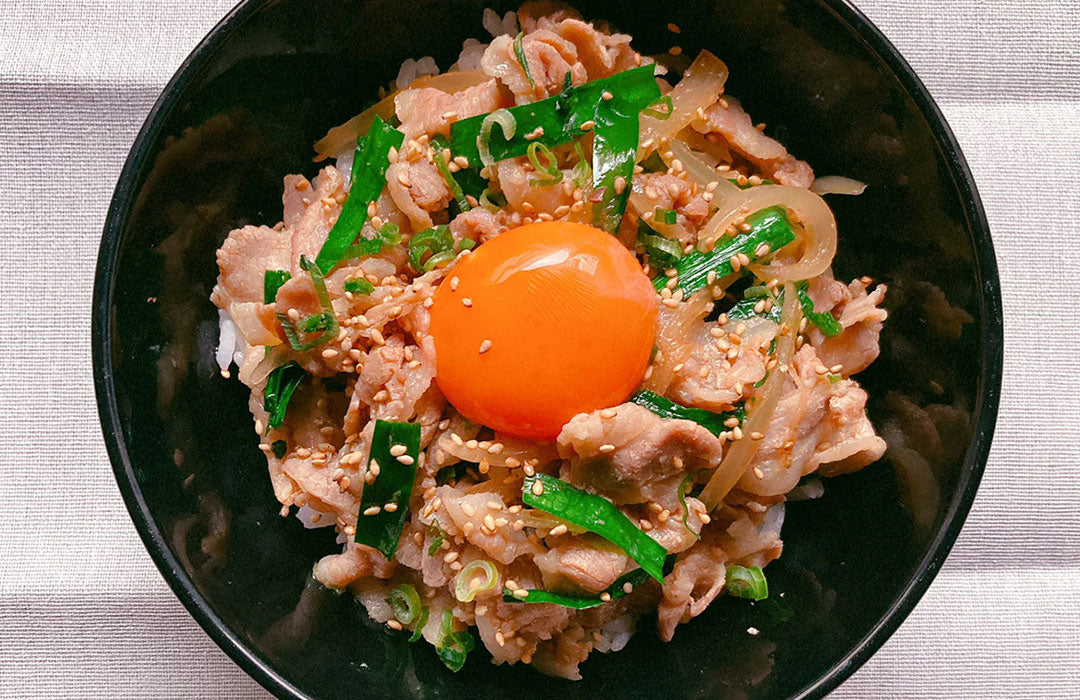 冷凍保存も！豚スタミナ丼