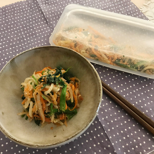 スタッシャー簡単レシピ：ミックス野菜のナムル