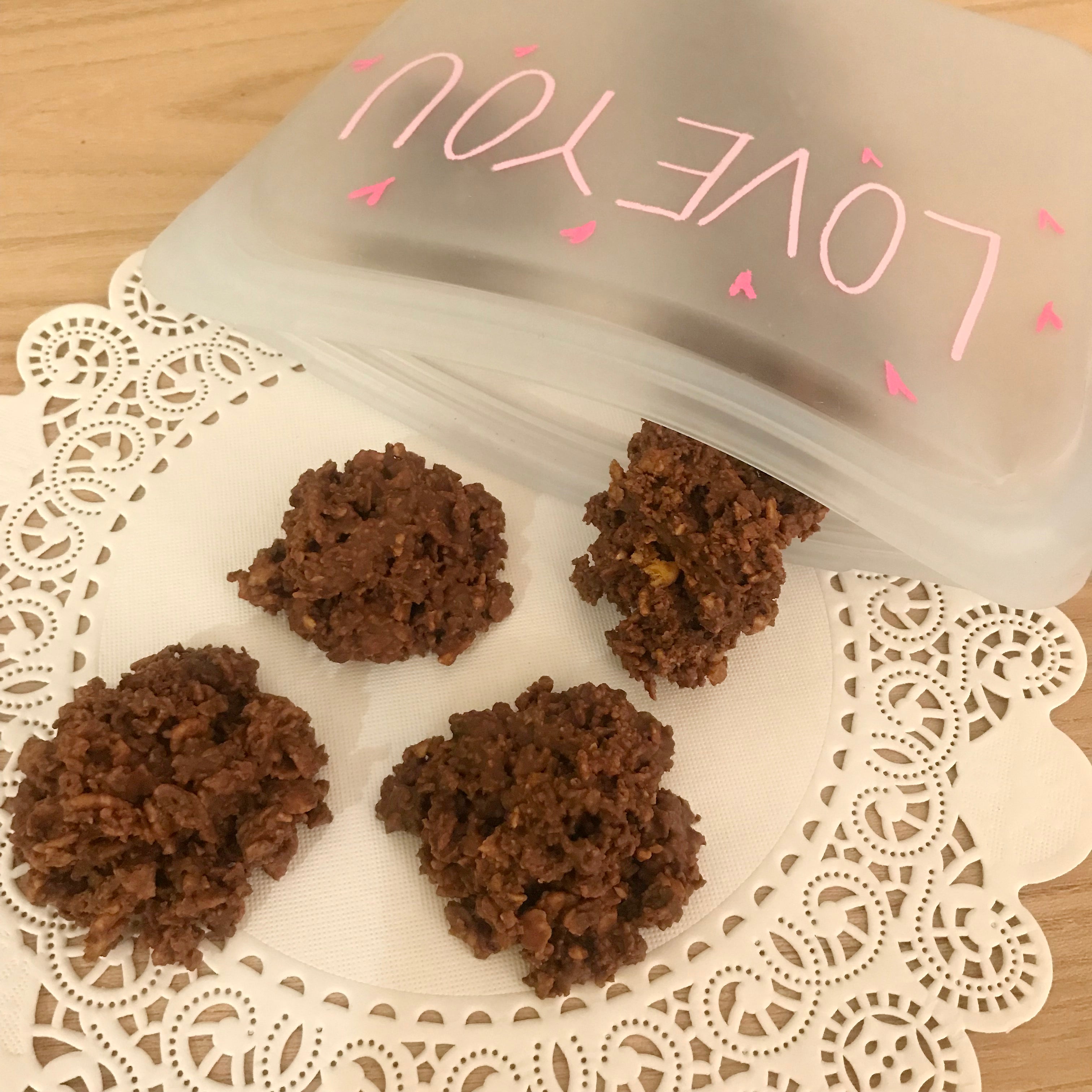 スタッシャー簡単レシピ：簡単クランチチョコ