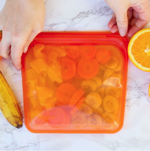 スタッシャー簡単レシピ：オレンジ＆キャロットスムージー