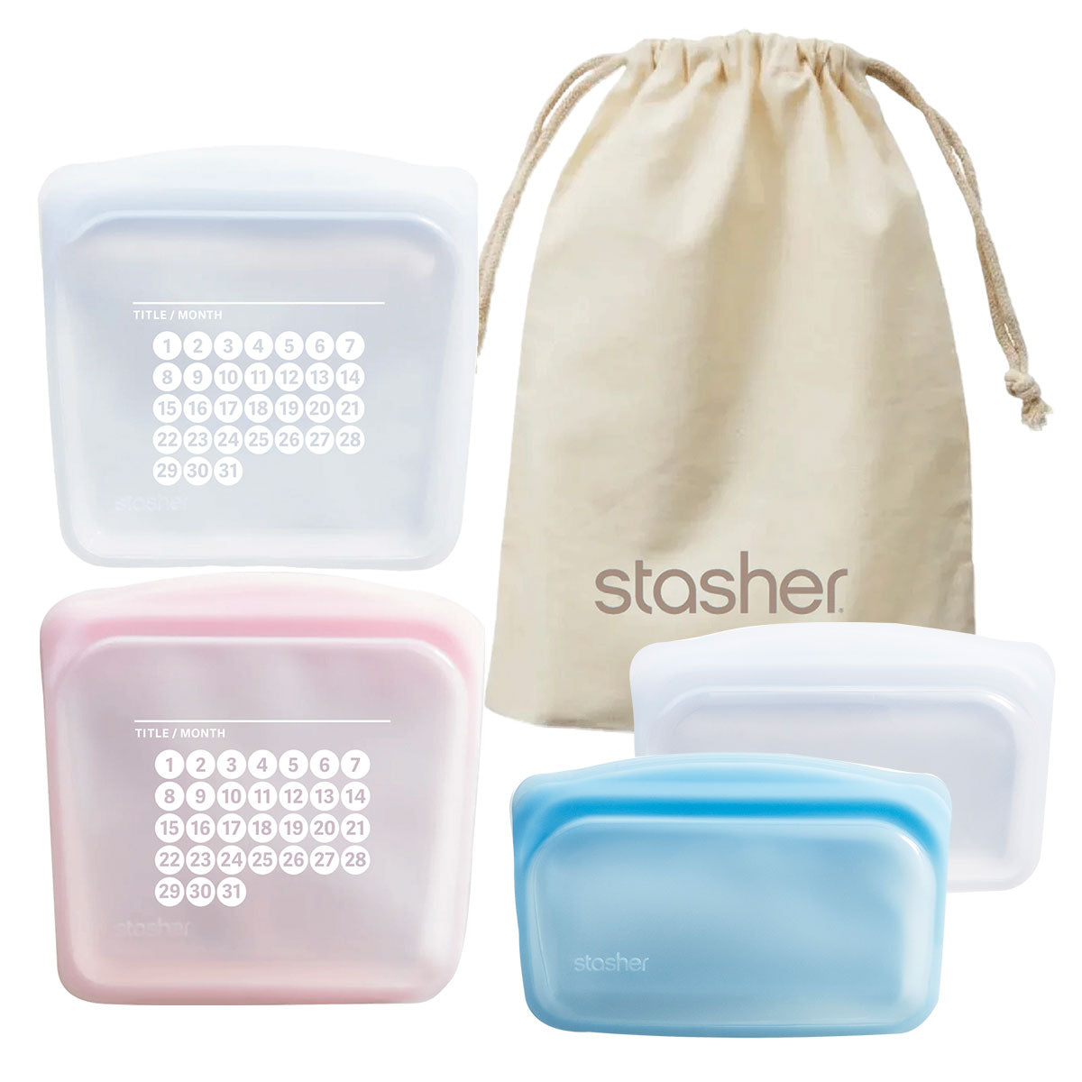 スタッシャー　stasher 9点セット 楽天市場】スタッシャー セット マルチパックボックス stasher